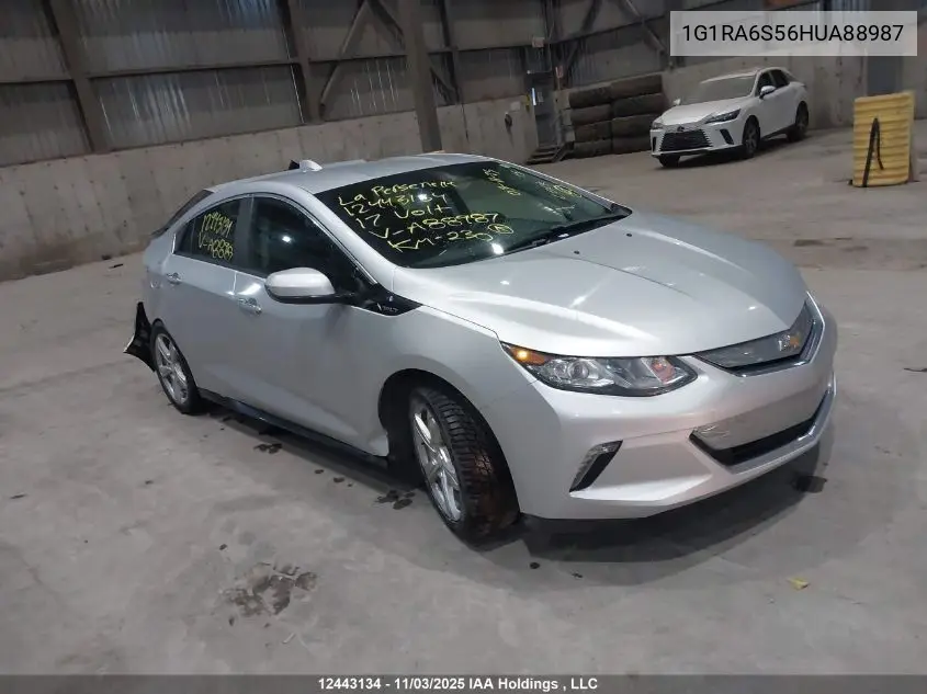 1G1RA6S56HUA88987 2017 Chevrolet Volt Lt