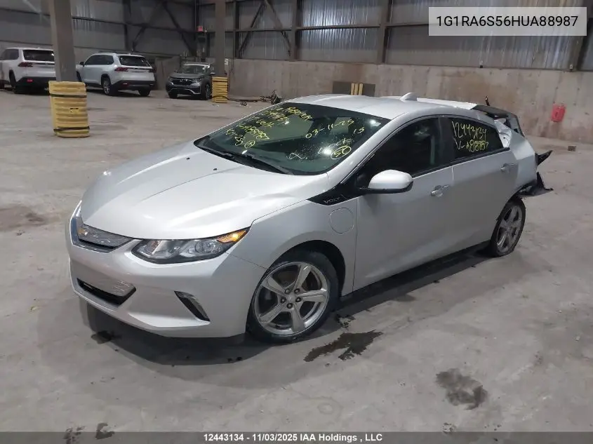 1G1RA6S56HUA88987 2017 Chevrolet Volt Lt