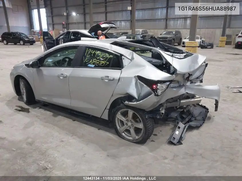 1G1RA6S56HUA88987 2017 Chevrolet Volt Lt