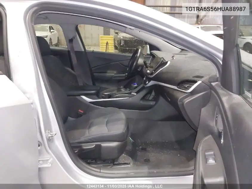 1G1RA6S56HUA88987 2017 Chevrolet Volt Lt