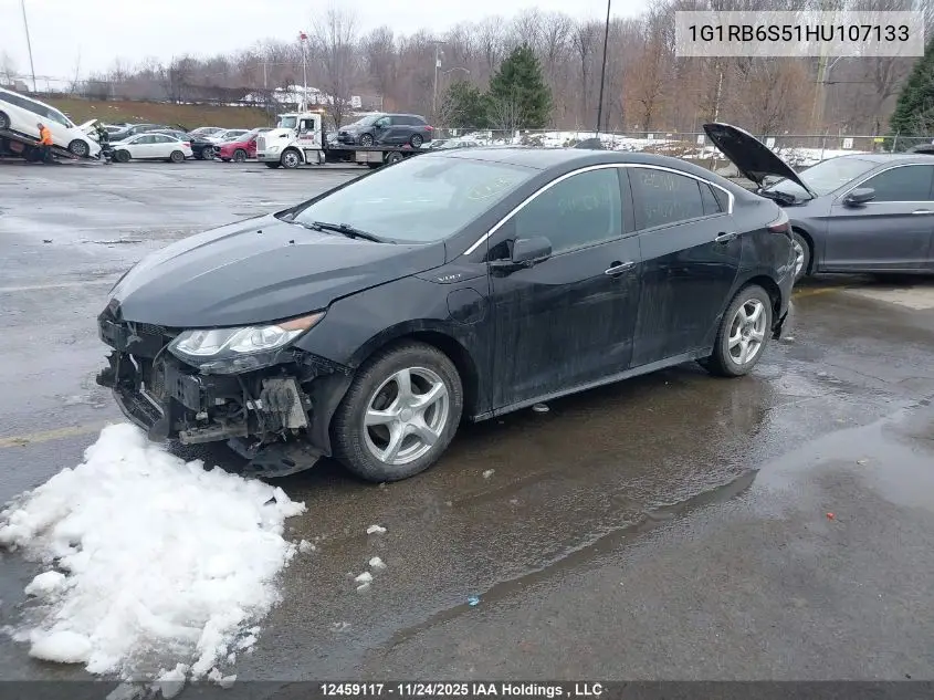 1G1RB6S51HU107133 2017 Chevrolet Volt Premier