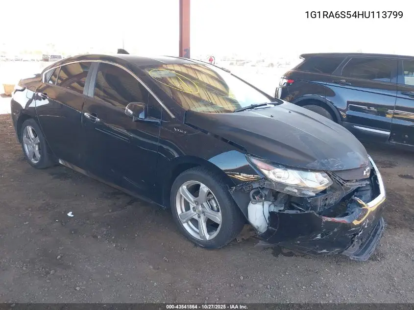 1G1RA6S54HU113799 2017 Chevrolet Volt Lt