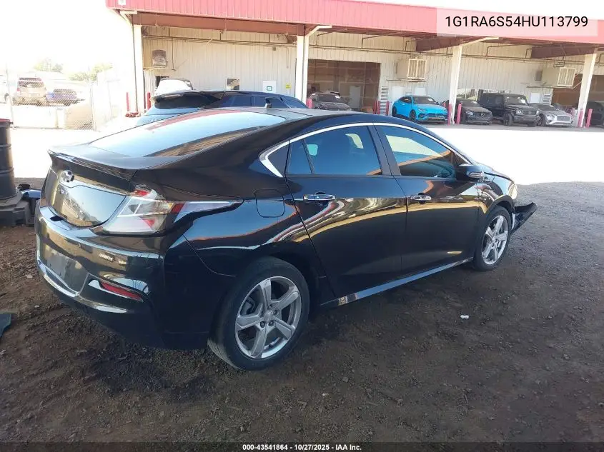 1G1RA6S54HU113799 2017 Chevrolet Volt Lt