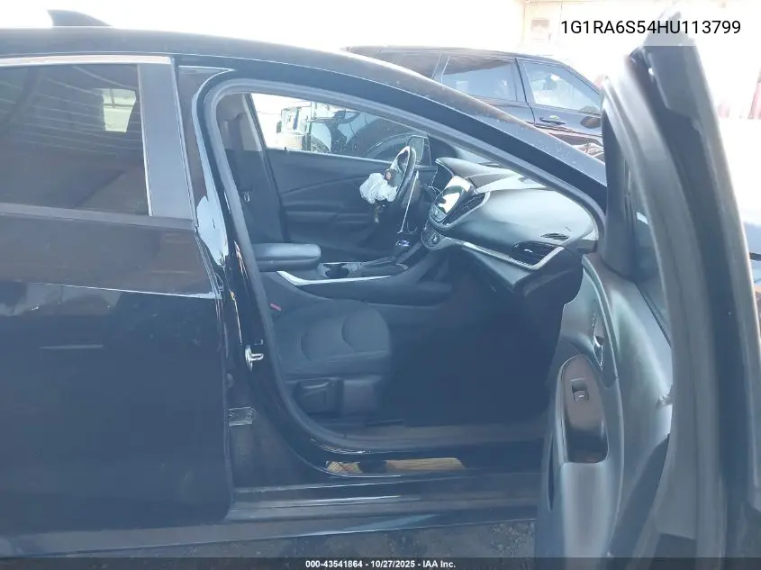 1G1RA6S54HU113799 2017 Chevrolet Volt Lt