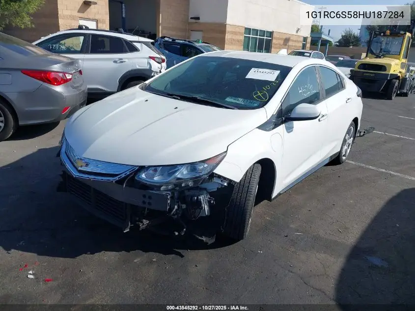 1G1RC6S58HU187284 2017 Chevrolet Volt Lt