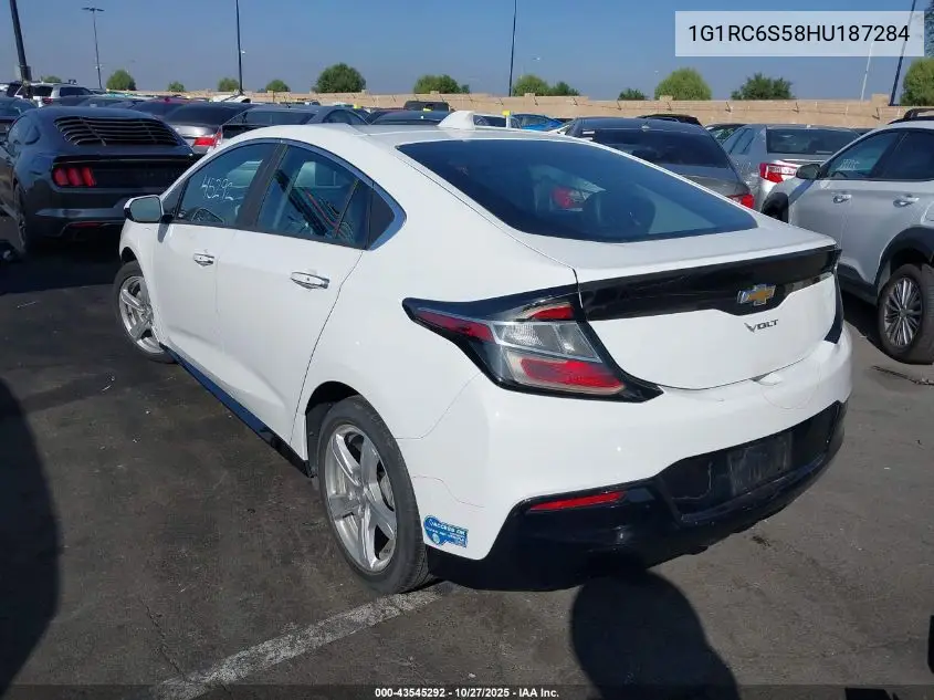 1G1RC6S58HU187284 2017 Chevrolet Volt Lt