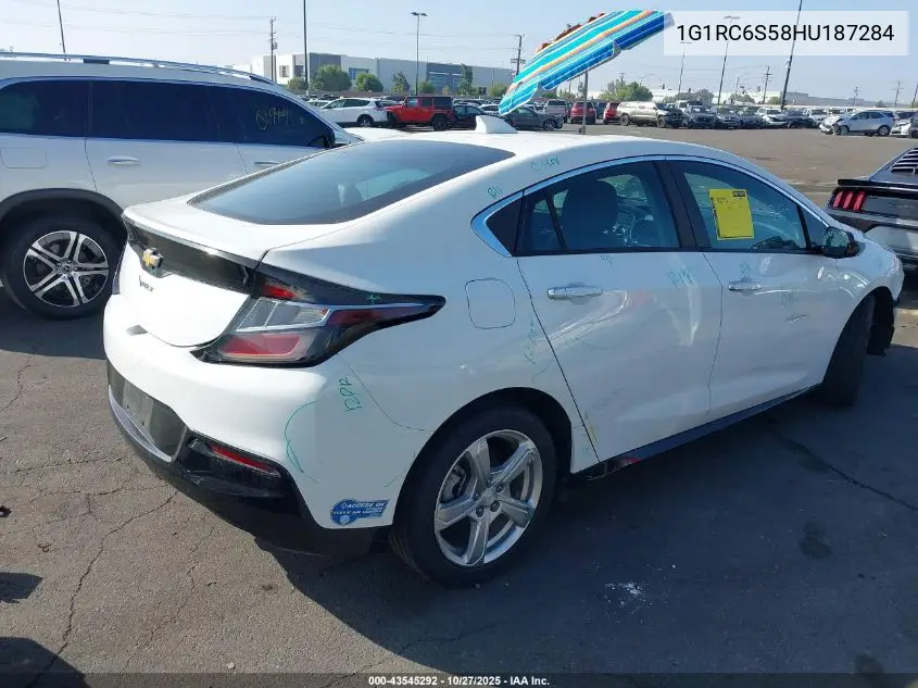 1G1RC6S58HU187284 2017 Chevrolet Volt Lt