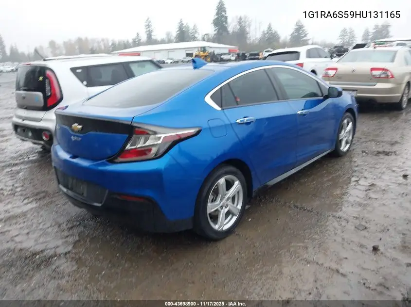 1G1RA6S59HU131165 2017 Chevrolet Volt Lt