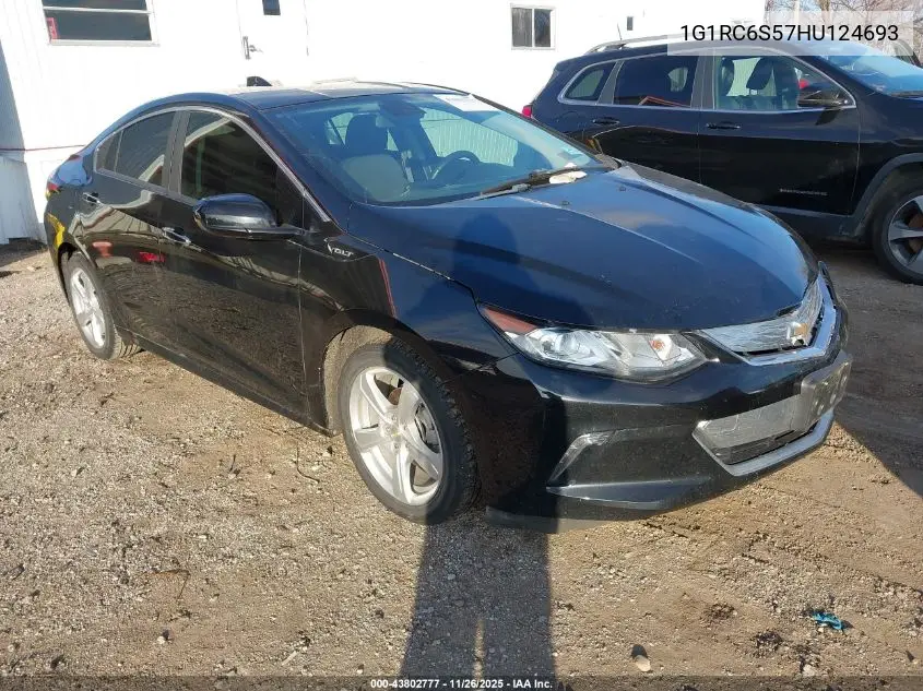 1G1RC6S57HU124693 2017 Chevrolet Volt Lt
