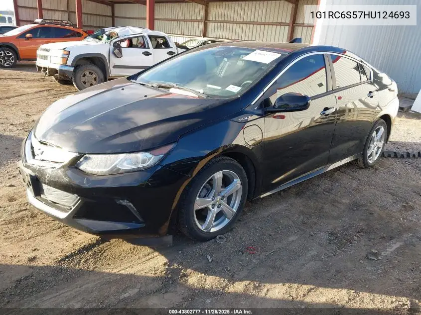 1G1RC6S57HU124693 2017 Chevrolet Volt Lt