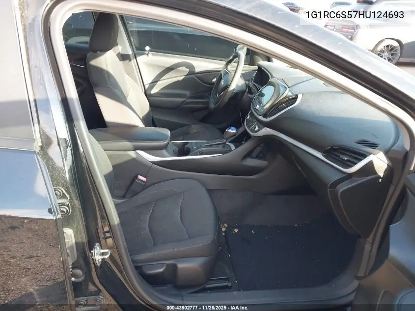 1G1RC6S57HU124693 2017 Chevrolet Volt Lt