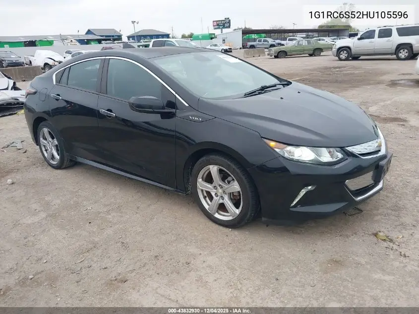 1G1RC6S52HU105596 2017 Chevrolet Volt Lt