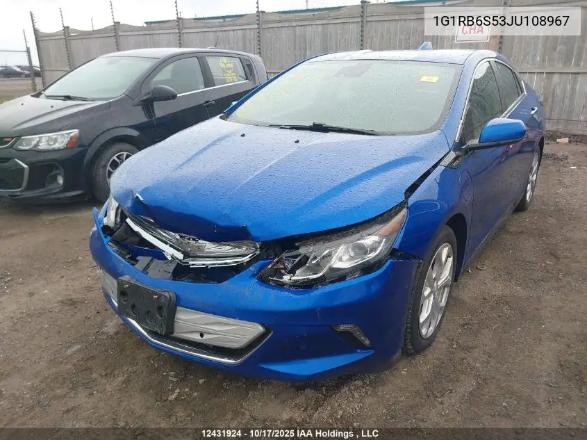 1G1RB6S53JU108967 2018 Chevrolet Volt Premier