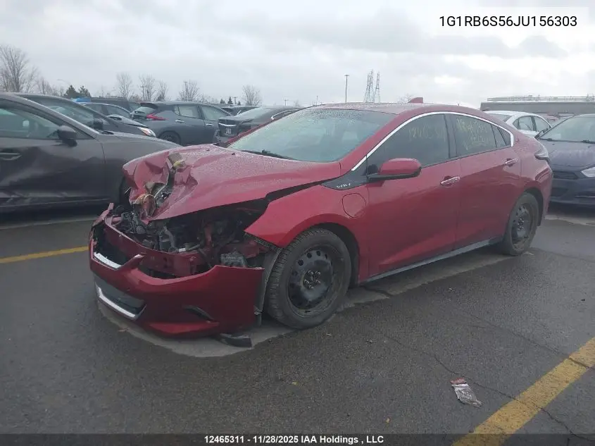 1G1RB6S56JU156303 2018 Chevrolet Volt Premier