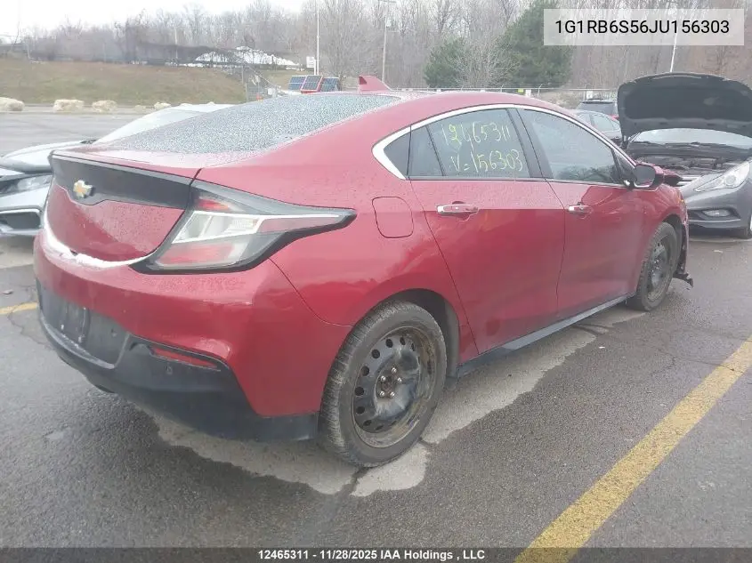 1G1RB6S56JU156303 2018 Chevrolet Volt Premier