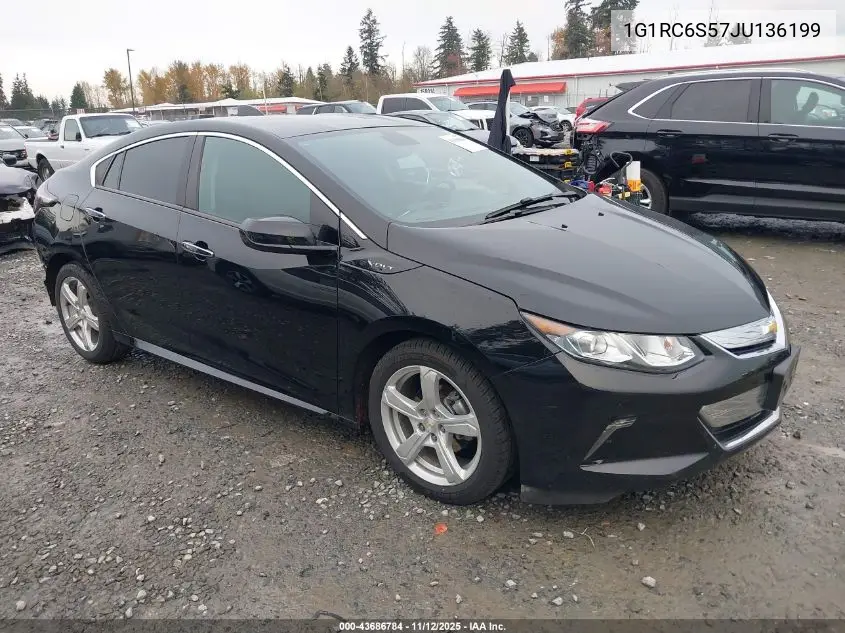 1G1RC6S57JU136199 2018 Chevrolet Volt Lt