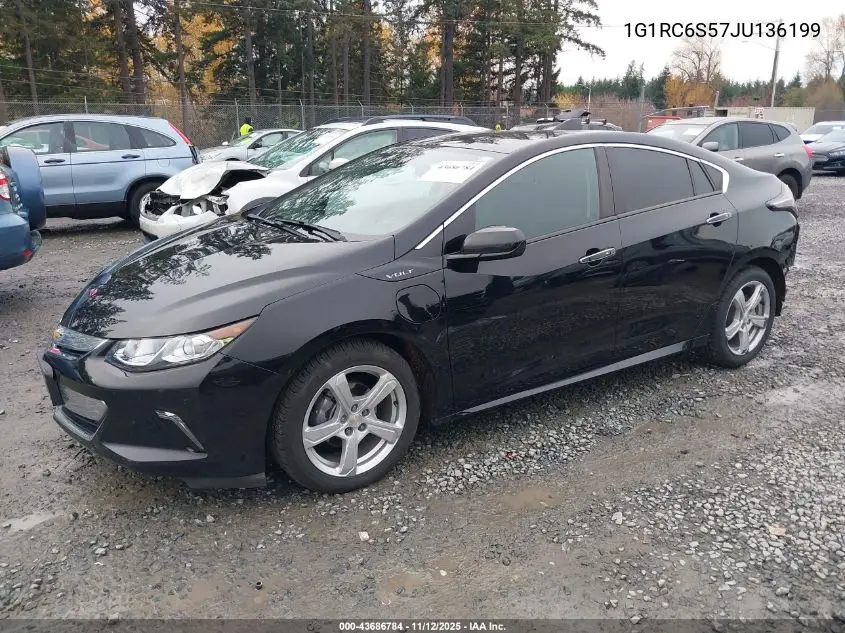 1G1RC6S57JU136199 2018 Chevrolet Volt Lt