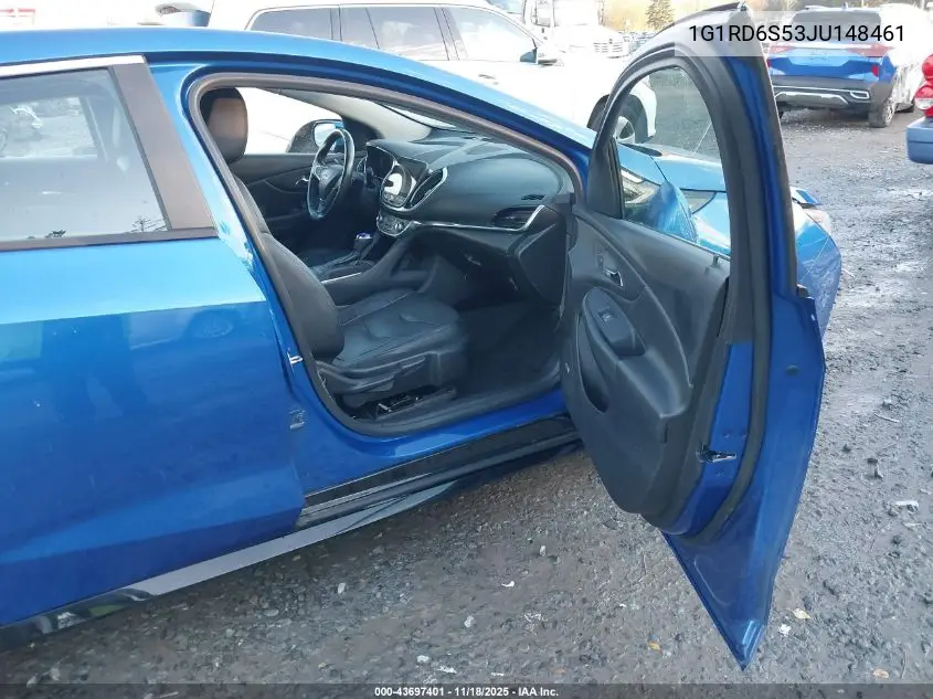 1G1RD6S53JU148461 2018 Chevrolet Volt Premier