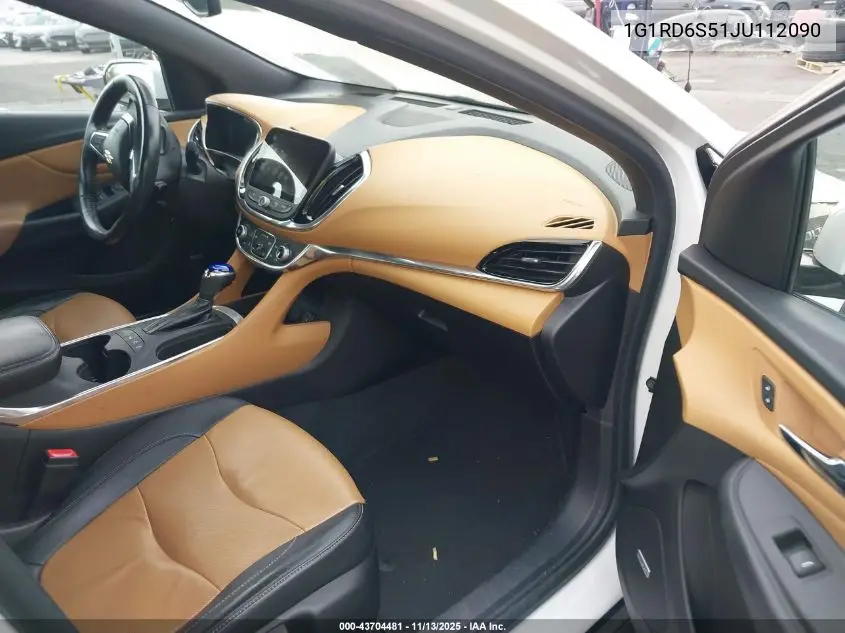 1G1RD6S51JU112090 2018 Chevrolet Volt Premier