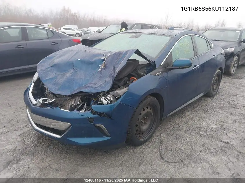 1G1RB6S56KU112187 2019 Chevrolet Volt Premier