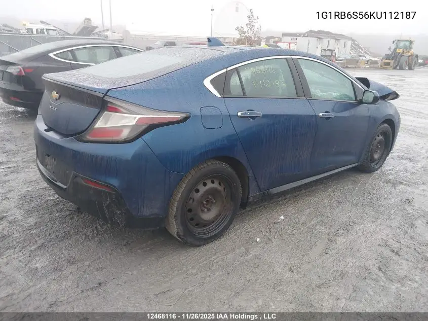 1G1RB6S56KU112187 2019 Chevrolet Volt Premier