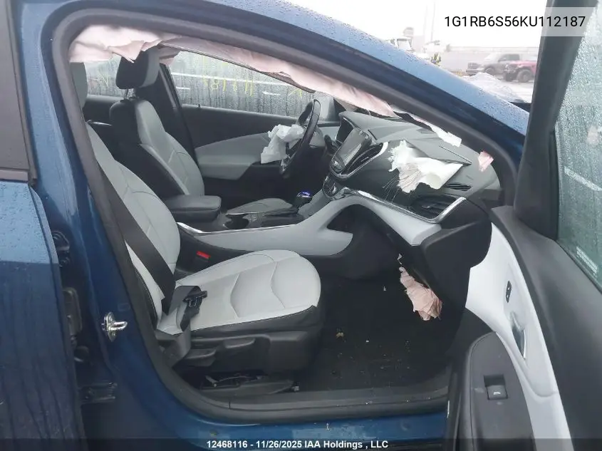 1G1RB6S56KU112187 2019 Chevrolet Volt Premier
