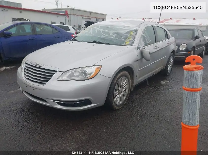 1C3BC4FB5BN535545 2011 Chrysler 200 Lx