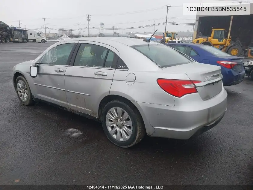 1C3BC4FB5BN535545 2011 Chrysler 200 Lx