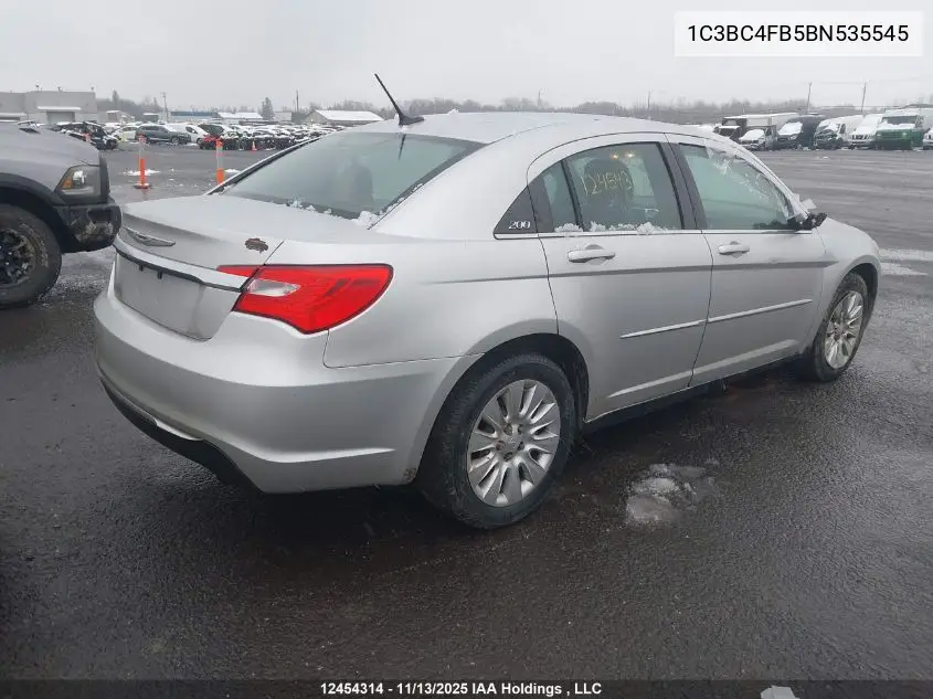 1C3BC4FB5BN535545 2011 Chrysler 200 Lx