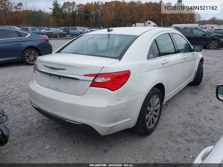 1C3BC1FG4BN521162 2011 Chrysler 200 Touring