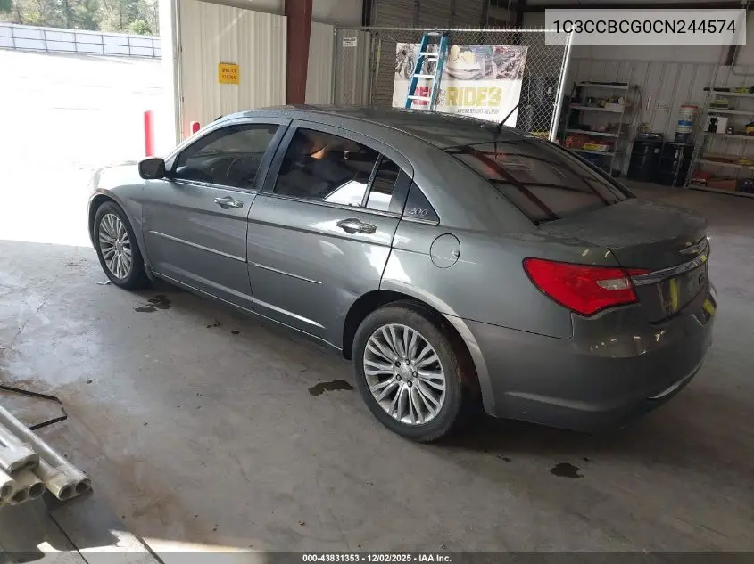 1C3CCBCG0CN244574 2012 Chrysler 200 Limited