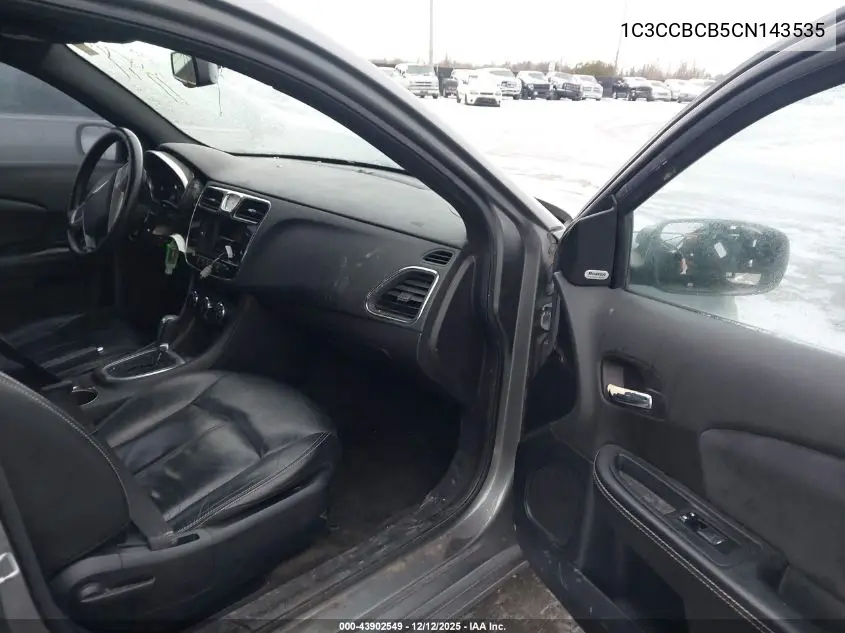 1C3CCBCB5CN143535 2012 Chrysler 200 Limited