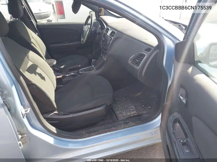 1C3CCBBB6CN175539 2012 Chrysler 200 Touring
