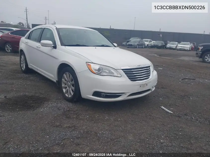 1C3CCBBBXDN500226 2013 Chrysler 200 Touring