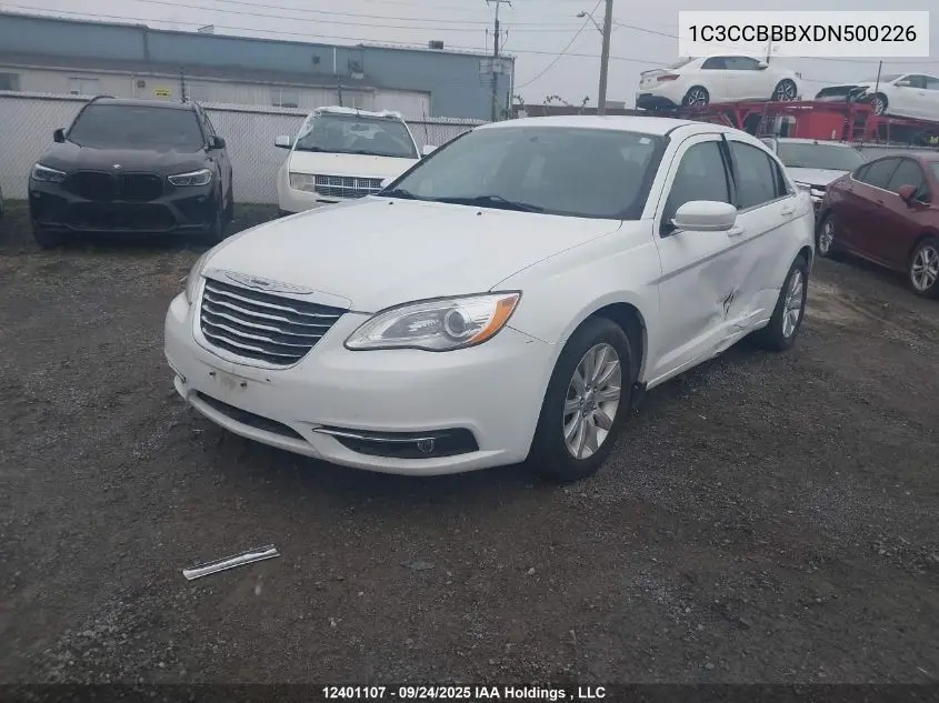 1C3CCBBBXDN500226 2013 Chrysler 200 Touring