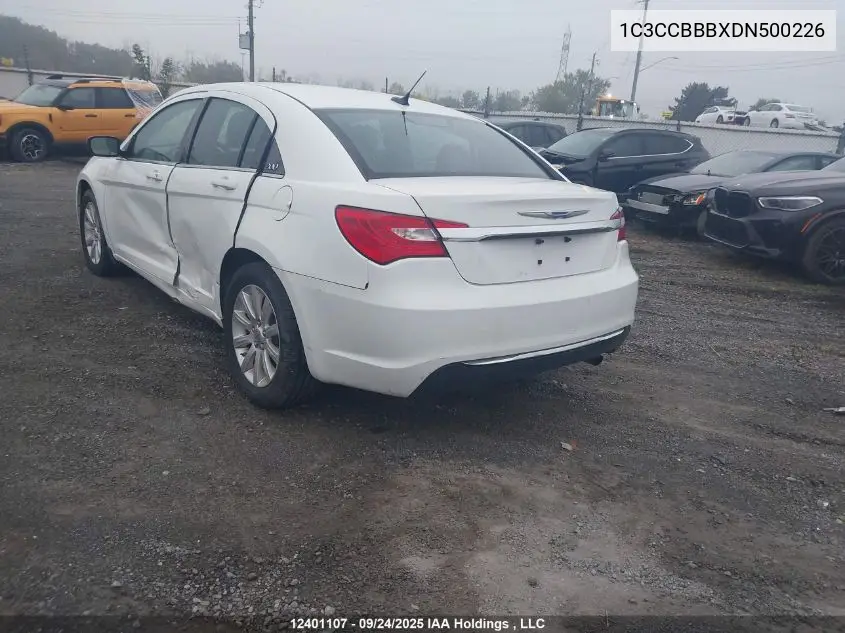 1C3CCBBBXDN500226 2013 Chrysler 200 Touring