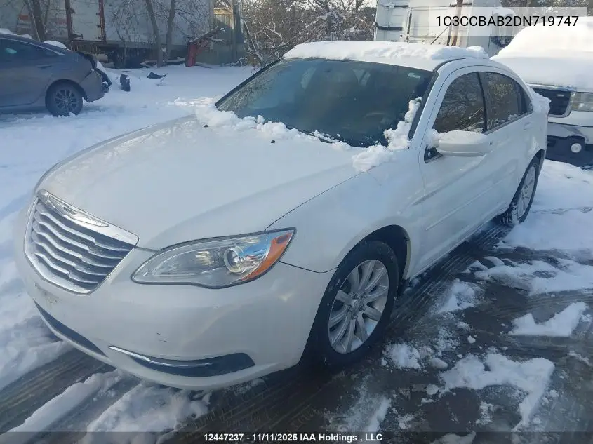 1C3CCBAB2DN719747 2013 Chrysler 200 Lx