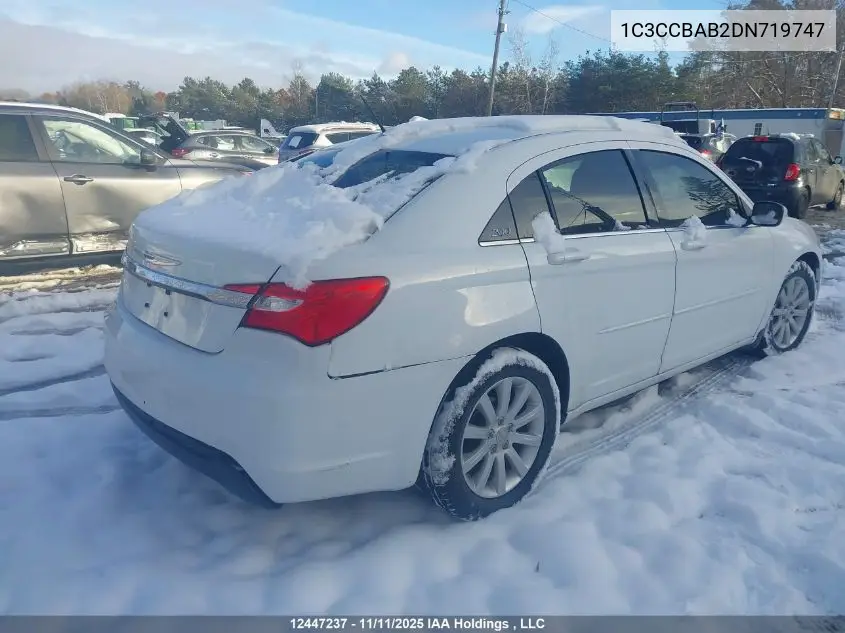 1C3CCBAB2DN719747 2013 Chrysler 200 Lx