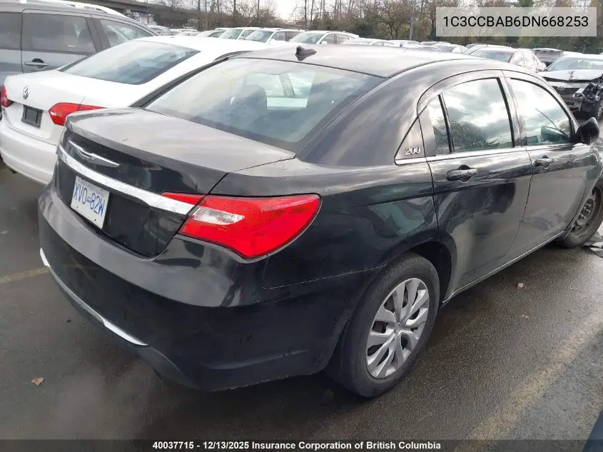 1C3CCBAB6DN668253 2013 Chrysler 200 Lx