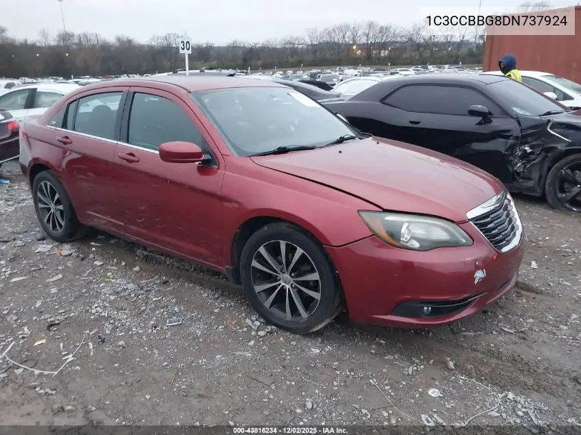 1C3CCBBG8DN737924 2013 Chrysler 200 Touring