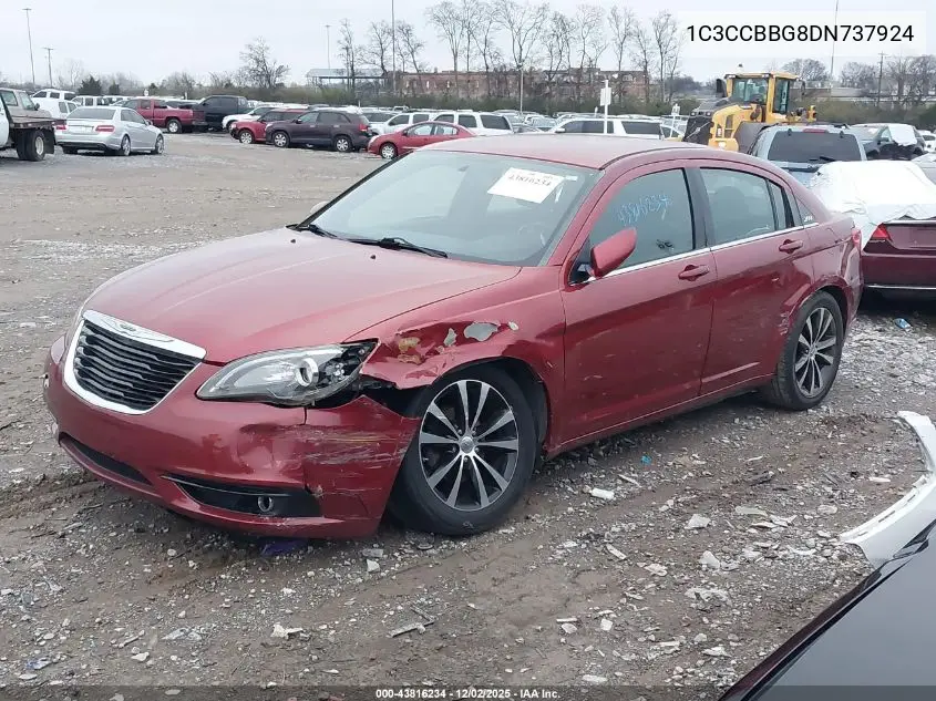 1C3CCBBG8DN737924 2013 Chrysler 200 Touring
