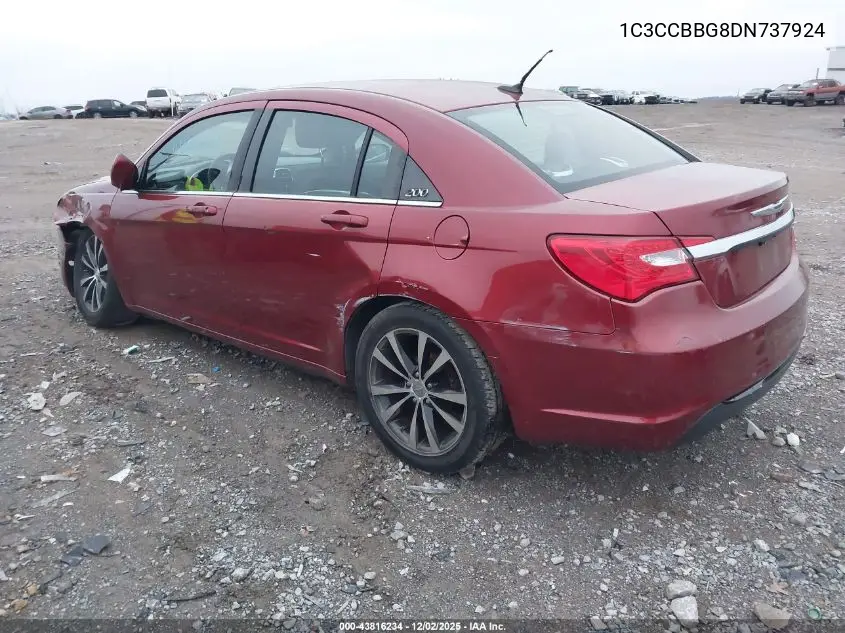 1C3CCBBG8DN737924 2013 Chrysler 200 Touring