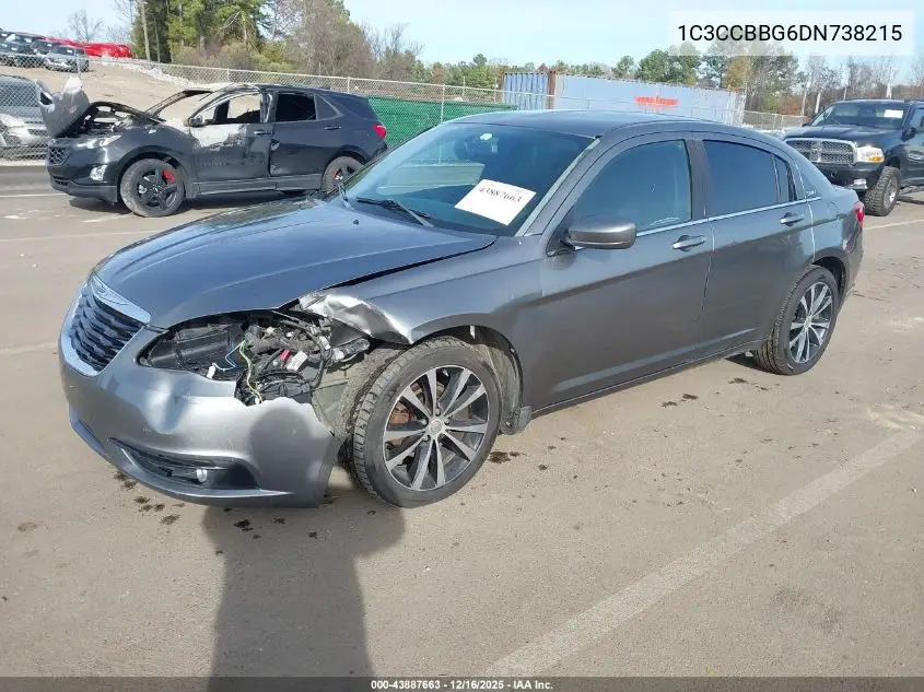 1C3CCBBG6DN738215 2013 Chrysler 200 Touring