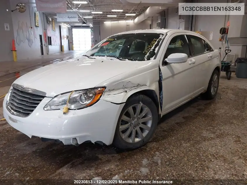 1C3CCBBB1EN163348 2014 Chrysler 200 Touring