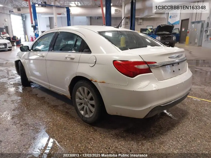 1C3CCBBB1EN163348 2014 Chrysler 200 Touring