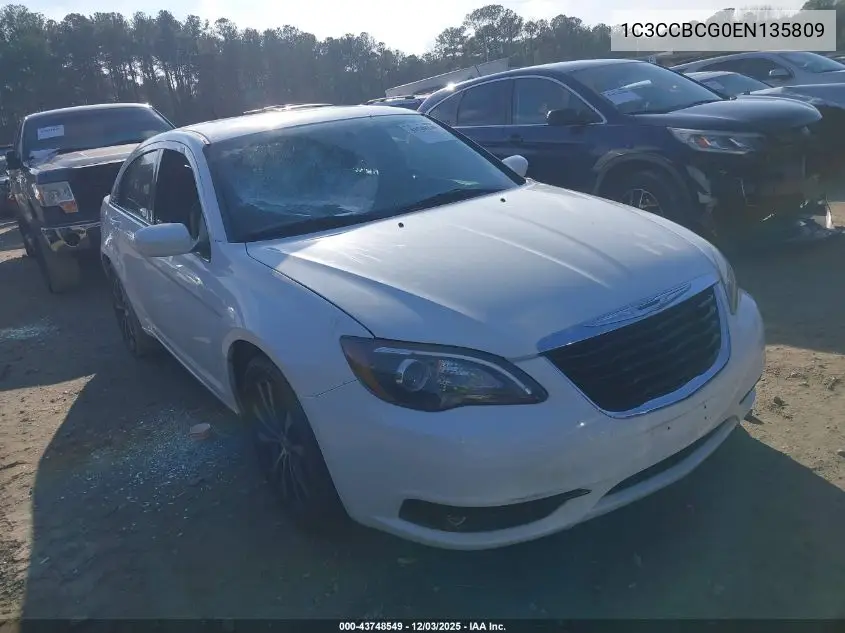 1C3CCBCG0EN135809 2014 Chrysler 200 Limited