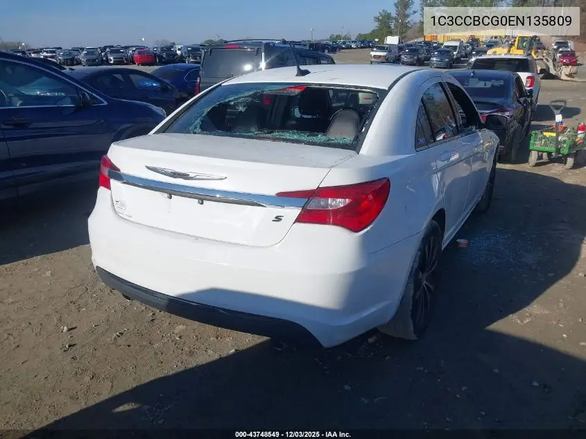 1C3CCBCG0EN135809 2014 Chrysler 200 Limited
