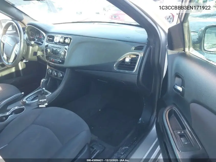 1C3CCBBB3EN171922 2014 Chrysler 200 Touring