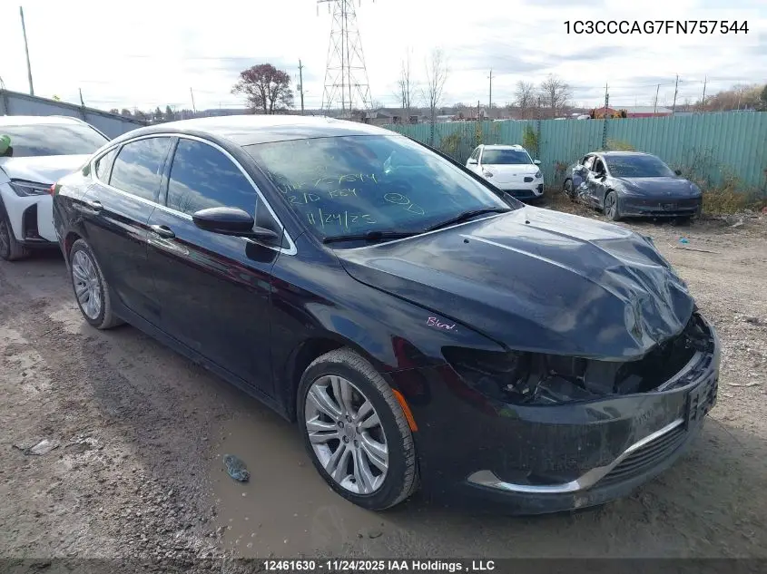 1C3CCCAG7FN757544 2015 Chrysler 200 Limited