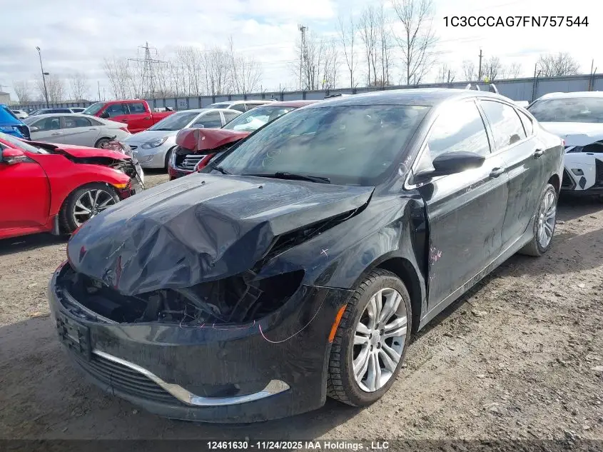 1C3CCCAG7FN757544 2015 Chrysler 200 Limited